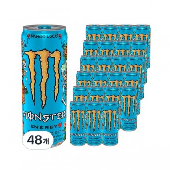 몬스터에너지 에너지드링크 망고 로코맛 탄산음료 355ml 24개