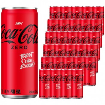 코카콜라 제로 250ml 30개