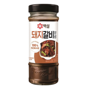 백설) 돼지갈비양념, 500g 1개