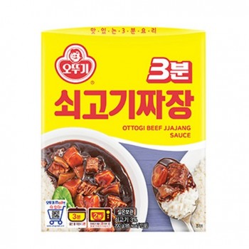 오뚜기 3분 쇠고기 짜장 200g 10개