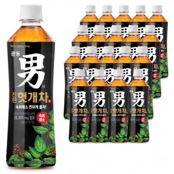 광동 헛개차 500ml, 20개