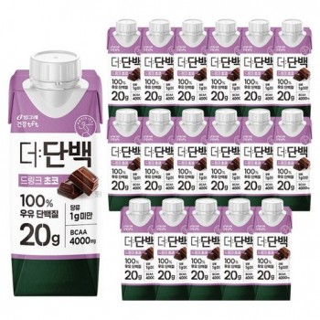 더단백 드링크 초코, 250ml, 18개입