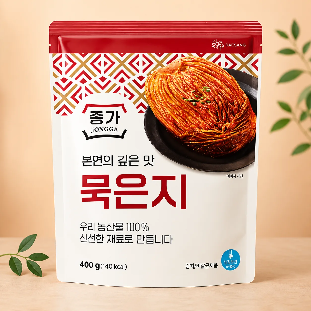 종가 묵은지, 400g,