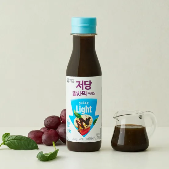 백설 저당 발사믹 드레싱 250g