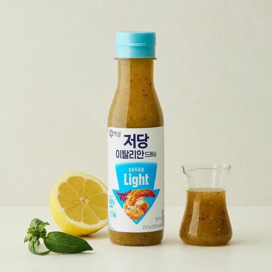 백설 저당 이탈리안 드레싱 250g