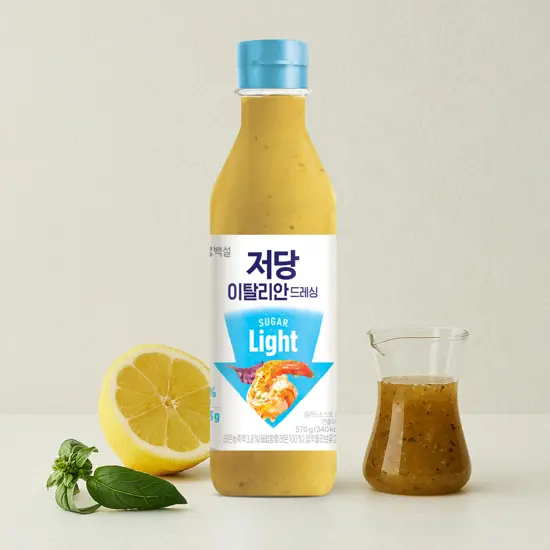 백설 저당 이탈리안 드레싱 570g